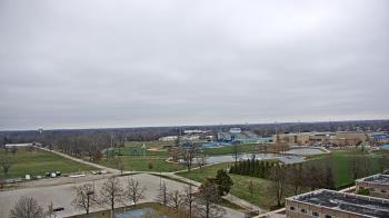 Weather camera view of Eastern Illinois University.
