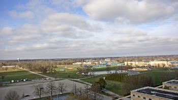 Weather camera view of Eastern Illinois University.