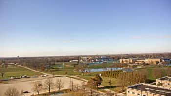 Weather camera view of Eastern Illinois University.