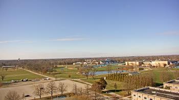 Weather camera view of Eastern Illinois University.