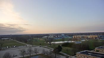 Weather camera view of Eastern Illinois University.