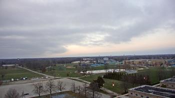 Weather camera view of Eastern Illinois University.