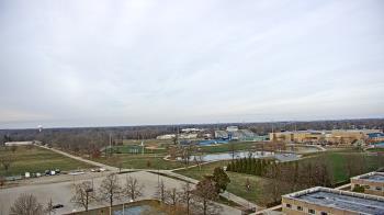 Weather camera view of Eastern Illinois University.