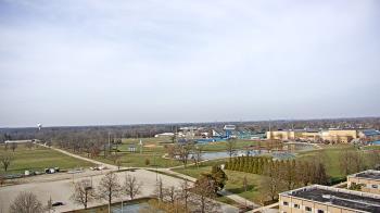 Weather camera view of Eastern Illinois University.