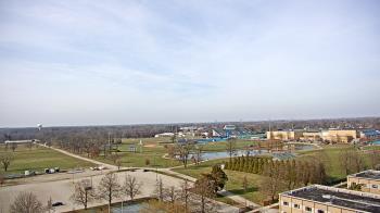 Weather camera view of Eastern Illinois University.