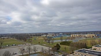 Weather camera view of Eastern Illinois University.
