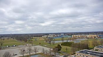 Weather camera view of Eastern Illinois University.