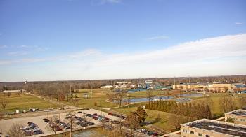 Weather camera view of Eastern Illinois University.