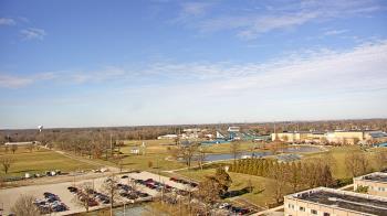 Weather camera view of Eastern Illinois University.