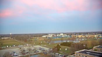 Weather camera view of Eastern Illinois University.