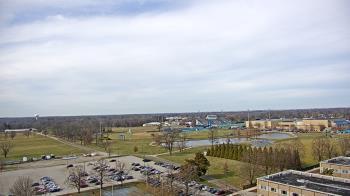 Weather camera view of Eastern Illinois University.
