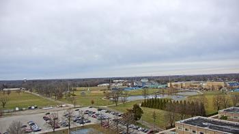 Weather camera view of Eastern Illinois University.