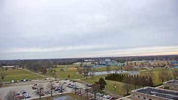 Weather camera view of Eastern Illinois University.