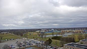 Weather camera view of Eastern Illinois University.