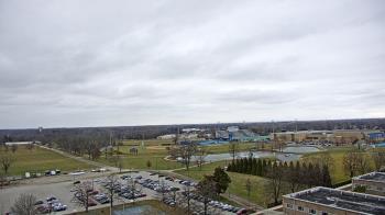 Weather camera view of Eastern Illinois University.