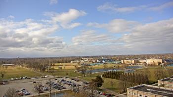 Weather camera view of Eastern Illinois University.