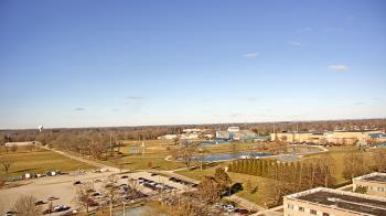 Weather camera view of Eastern Illinois University.