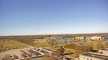 Weather camera view of Eastern Illinois University.