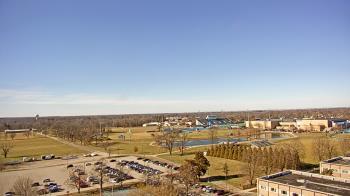 Weather camera view of Eastern Illinois University.