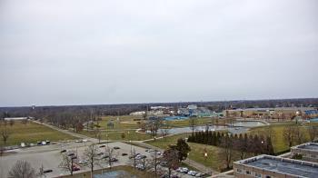 Weather camera view of Eastern Illinois University.