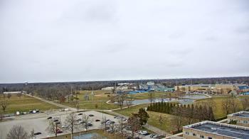 Weather camera view of Eastern Illinois University.