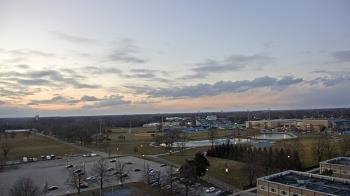Weather camera view of Eastern Illinois University.
