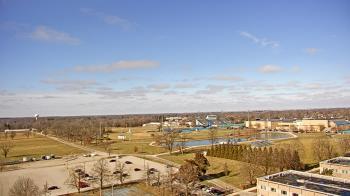 Weather camera view of Eastern Illinois University.