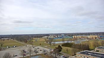 Weather camera view of Eastern Illinois University.