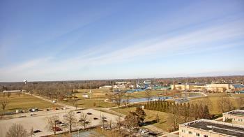 Weather camera view of Eastern Illinois University.