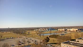Weather camera view of Eastern Illinois University.
