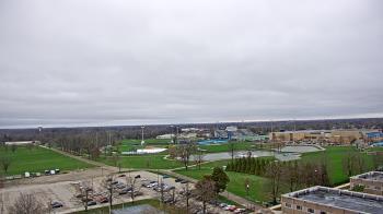 Weather camera view of Eastern Illinois University.