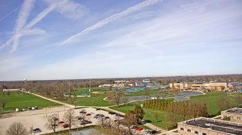 Weather camera view of Eastern Illinois University.