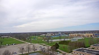 Weather camera view of Eastern Illinois University.