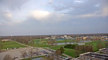 Weather camera view of Eastern Illinois University.