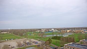 Weather camera view of Eastern Illinois University.