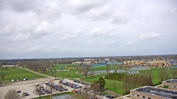 Weather camera view of Eastern Illinois University.