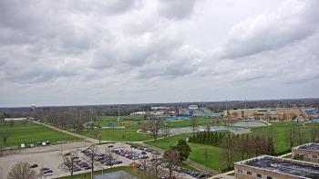 Weather camera view of Eastern Illinois University.