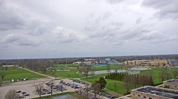 Weather camera view of Eastern Illinois University.