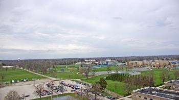 Weather camera view of Eastern Illinois University.