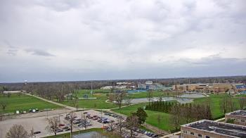 Weather camera view of Eastern Illinois University.