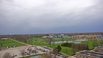 Weather camera view of Eastern Illinois University.