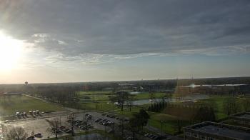 Weather camera view of Eastern Illinois University.
