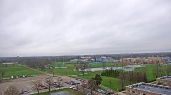 Weather camera view of Eastern Illinois University.