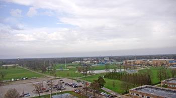Weather camera view of Eastern Illinois University.