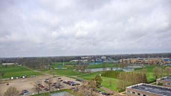 Weather camera view of Eastern Illinois University.