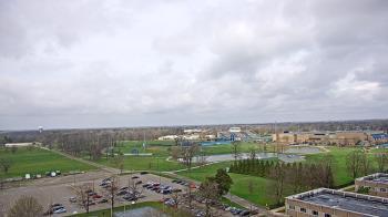 Weather camera view of Eastern Illinois University.