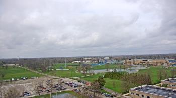 Weather camera view of Eastern Illinois University.