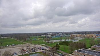 Weather camera view of Eastern Illinois University.