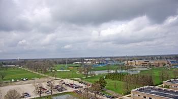Weather camera view of Eastern Illinois University.