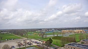 Weather camera view of Eastern Illinois University.
